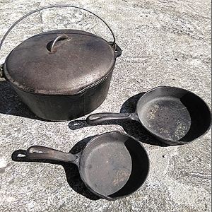 Wagner's Cast Iron 4 piece set